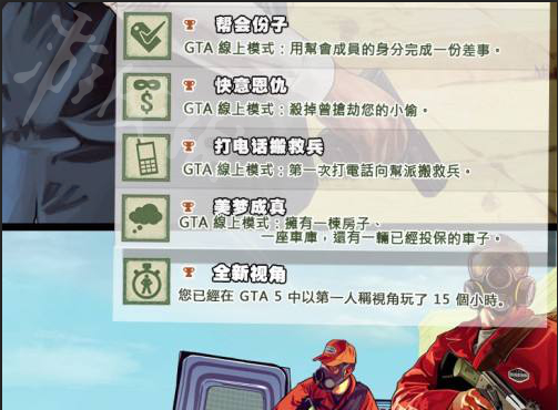 《GTA5》解锁成就有什么用？解锁成就用途解析 1