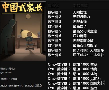 中国式家长修改器怎么用 中国式家长修改器使用功能技巧大全 1