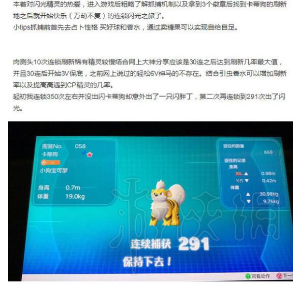 《精灵宝可梦皮卡丘伊布》连锁刷闪技巧分享 连锁闪光有哪些技巧？ 1