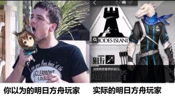《明日方舟》沙雕图分享 明日方舟中的那些沙雕表情包 12