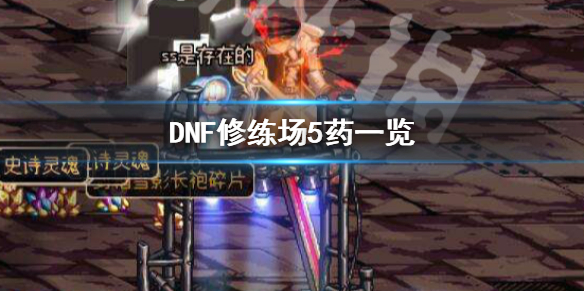 <span class=＂big＂>《DNF》修练场5药是什么 修练场5药一览</span> 1
