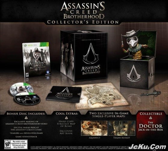 《刺客信条：兄弟会》北美售珍藏版 细节公开 1