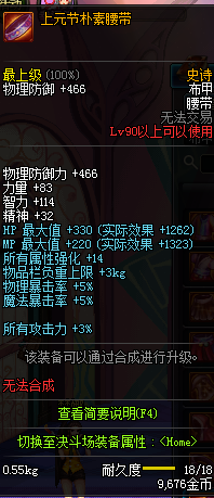 DNF90级SS防具大全 9